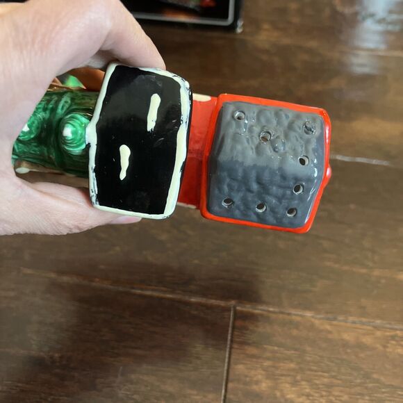 VTG KURT S ADLER, INC. FINE EARTHENWARE TRAIN SET Christmas Village NO CORD/BULB - Picture 9 of 14